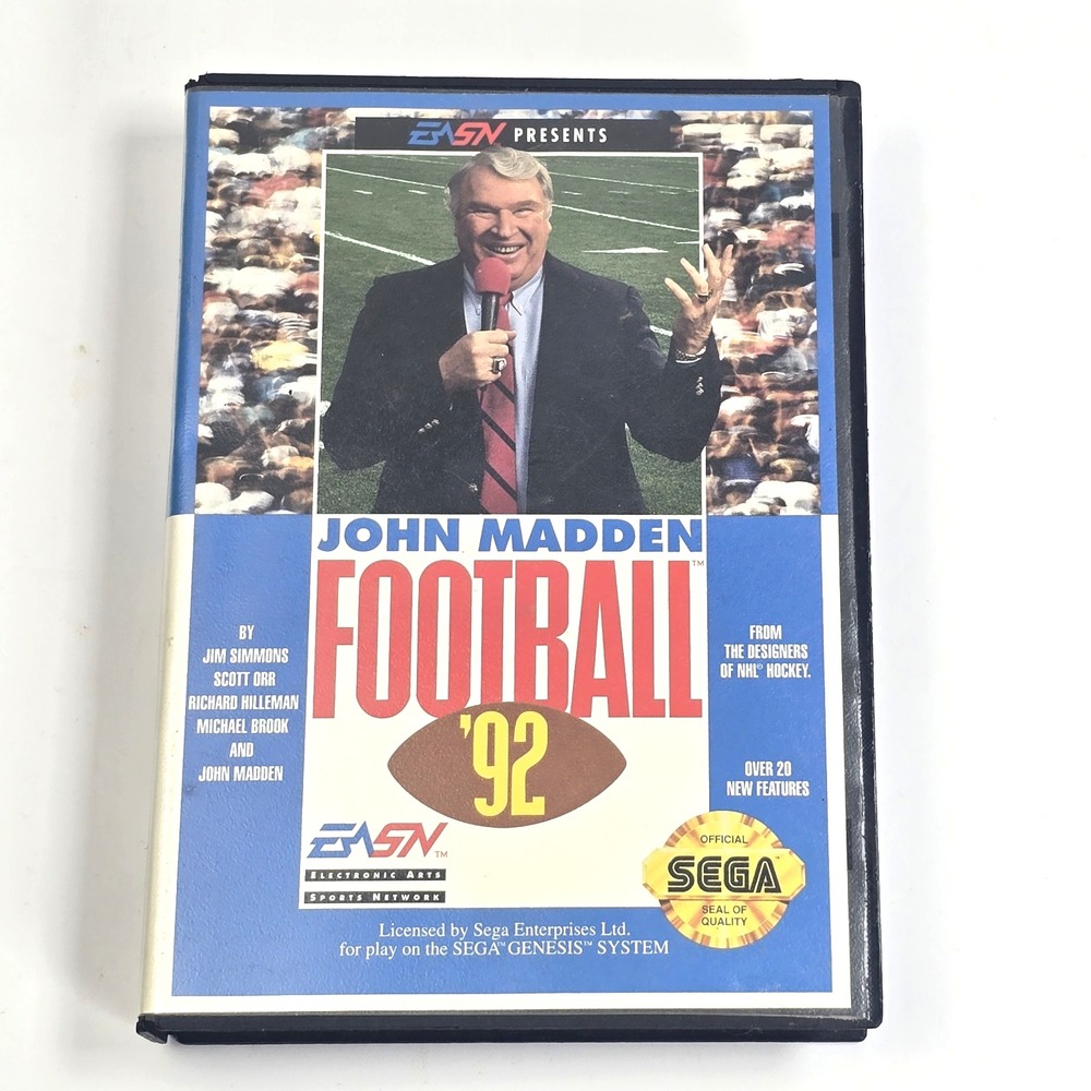 John Madden Football '92 (Sega Genesis, 1991)